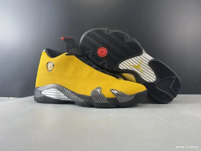 Rep AIR UNIVERSITY JORDAN GOLD 14 BQ3685-706 RETRO 0618